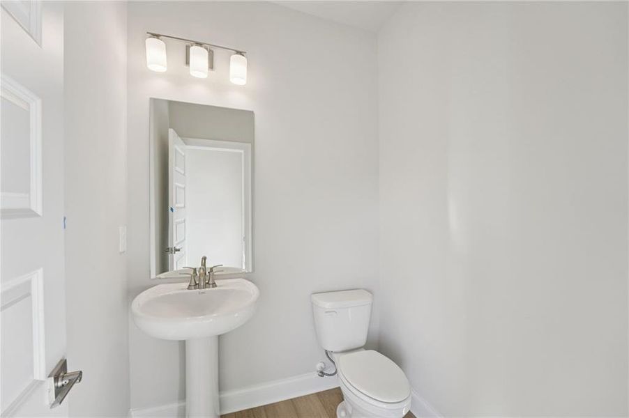 Furnished interior view inside a new home in Hemingway - Highland Series, Cumming (Image 19).