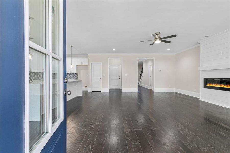 Spacious, unfurnished interior of a new home in , Covington (Image 36).
