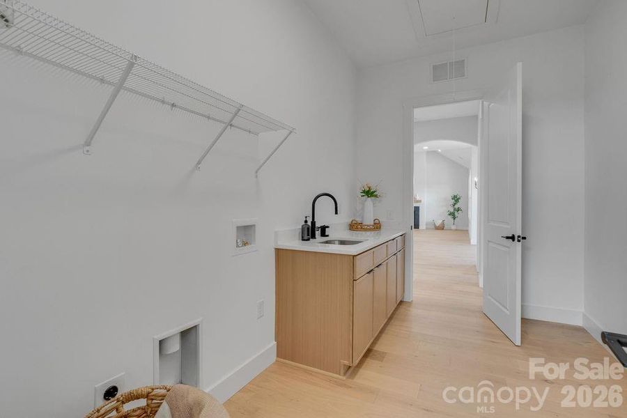 Furnished interior view inside a new home in , Lincolnton (Image 15). Furnished interior view inside a new home in , Lincolnton (Image 15).