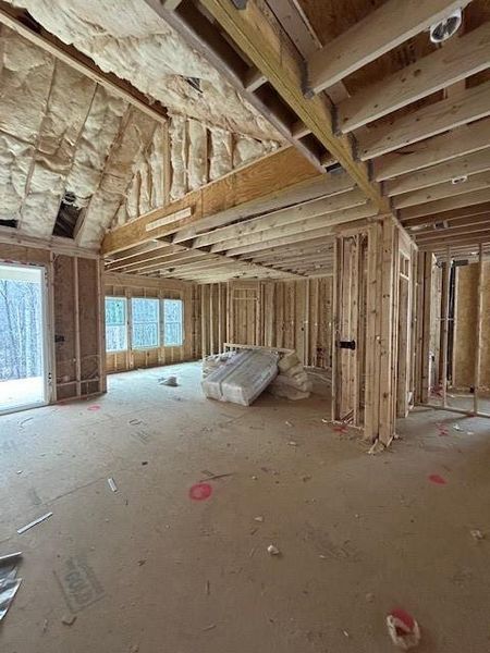 In-progress construction of a new home in , Waleska, GA (Image 19).