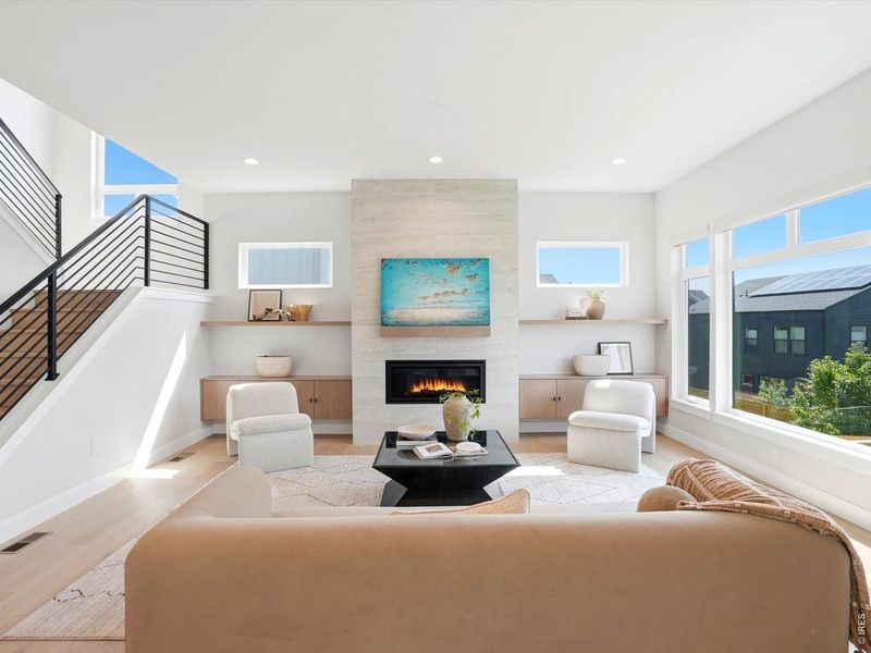Furnished interior view inside a new home in , Louisville (Image 17).