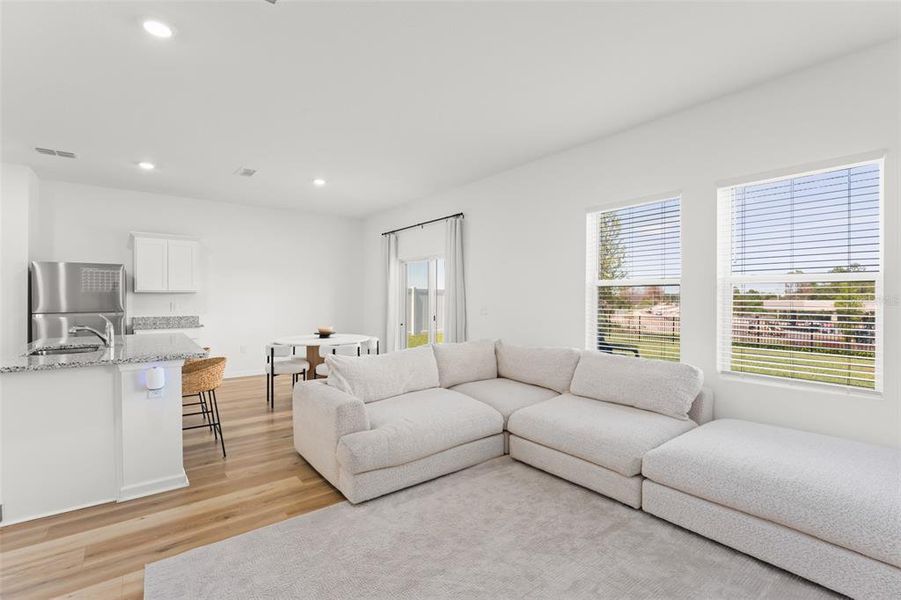 Furnished interior view inside a new home in , Groveland (Image 35).