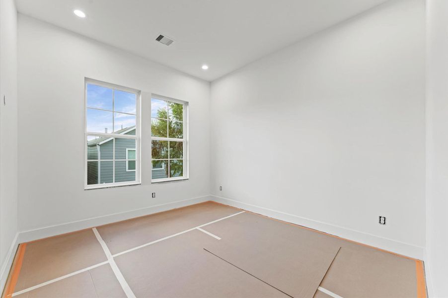 Secondary bedroom upstairs.