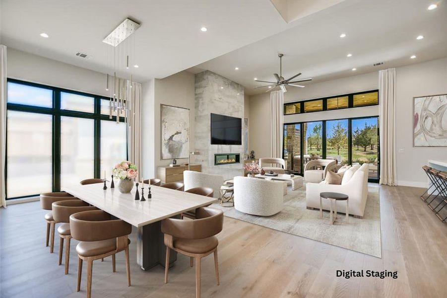 Furnished interior view inside a new home in , Horseshoe Bay (Image 5).