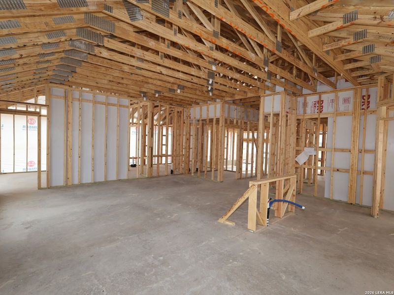 In-progress construction of a new home in Paloma Park, Converse, TX (Image 32).