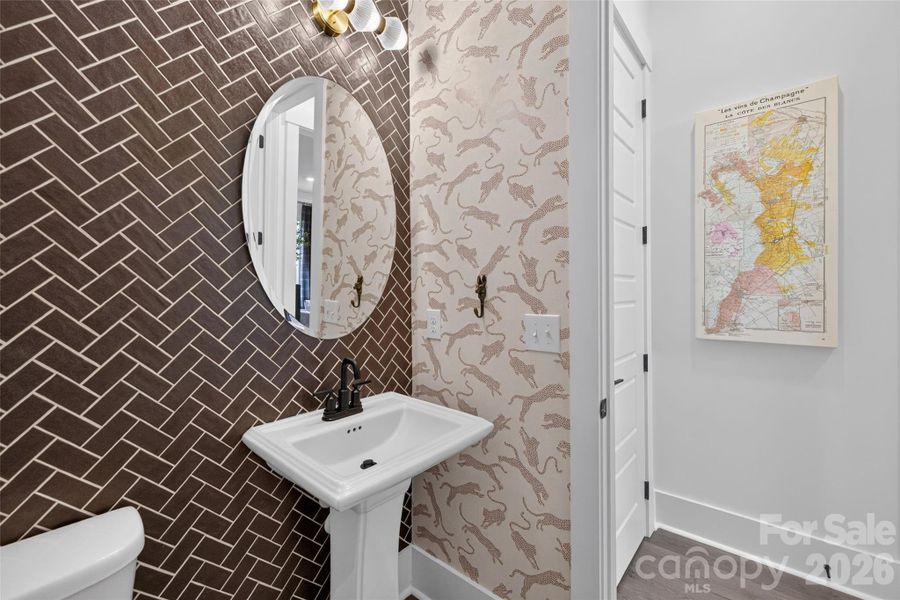 Furnished interior view inside a new home in , Huntersville (Image 31).
