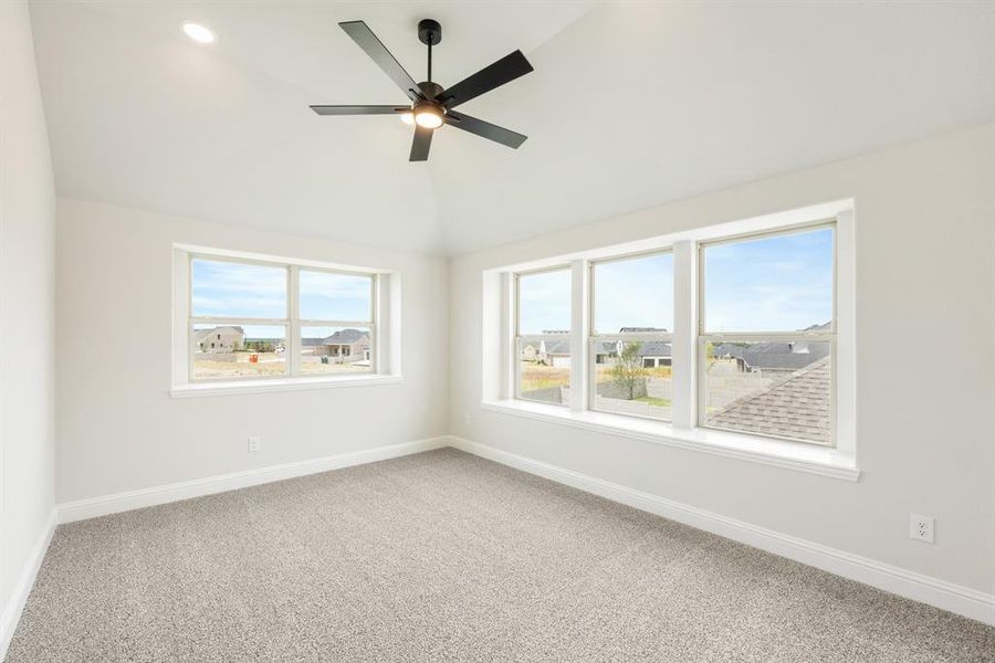 Spacious, unfurnished interior of a new home in Painted Tree Woodland District 50, McKinney (Image 28). Spacious, unfurnished interior of a new home in Painted Tree Woodland District 50, McKinney (Image 28).