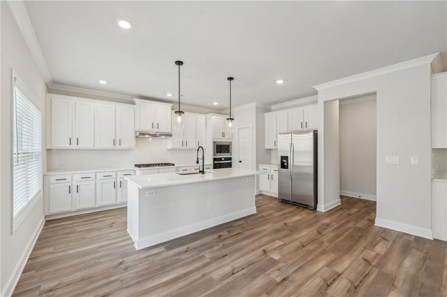 Furnished interior view inside a new home in Fowler Farms, Auburn (Image 6).