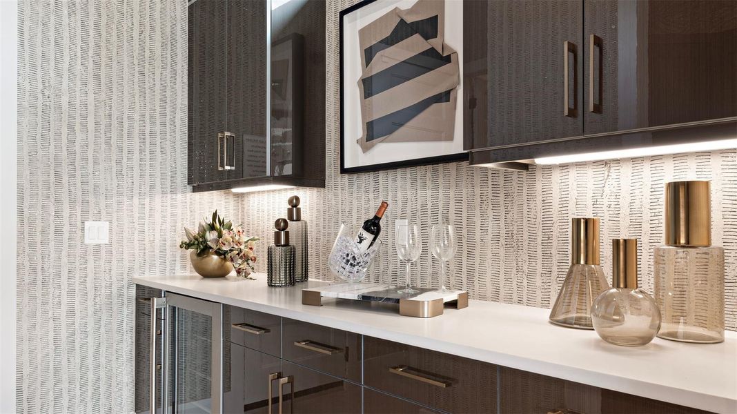 Furnished interior view inside a new home in L'Ambiance at Avenir, Palm Beach Gardens (Image 32).