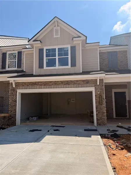 In-progress construction of a new home in Park Center Pointe, Mableton, GA (Image 7).