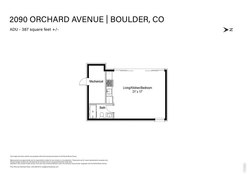 2D floor plan layout of this home in , Boulder, CO (Image 3).