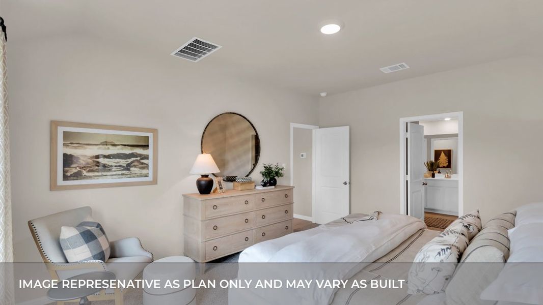 Furnished interior view inside a new home in Thunder Rock, Marble Falls (Image 23).