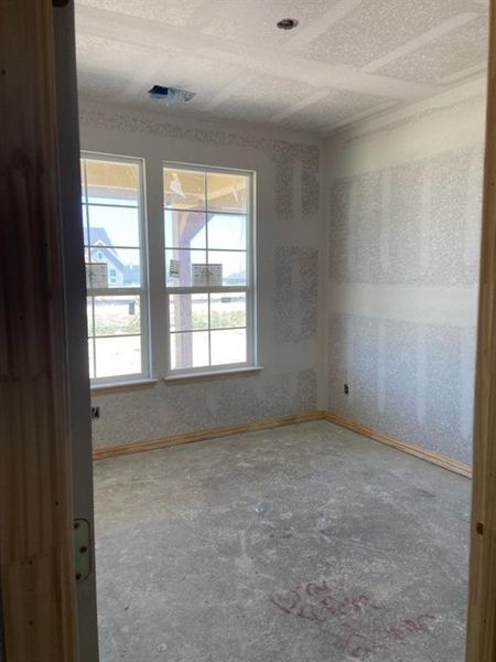 In-progress construction of a new home in Clear Sky Addition, Valley View, TX (Image 16).