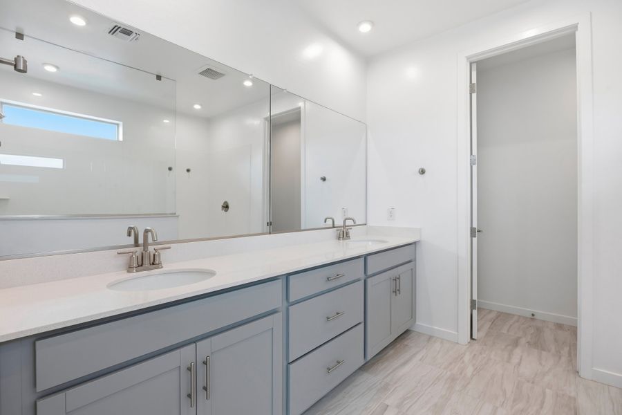 Furnished interior view inside a new home in Sanctuary, Phoenix (Image 10).
