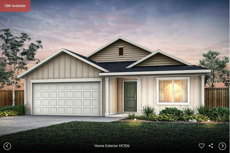 Centex Homes, Morgan elevation HC106, rendering Centex Homes, Morgan elevation HC106, rendering