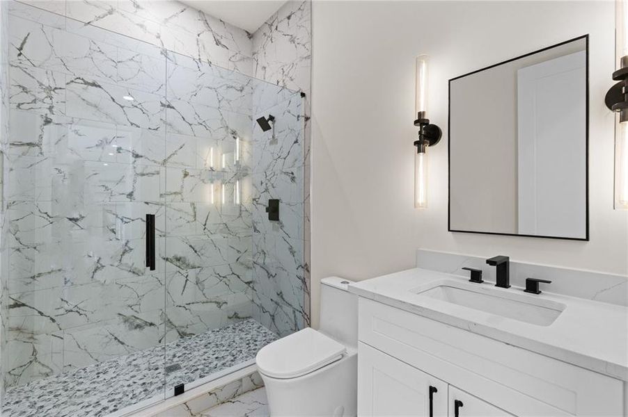 Furnished interior view inside a new home in , Maysville (Image 19).