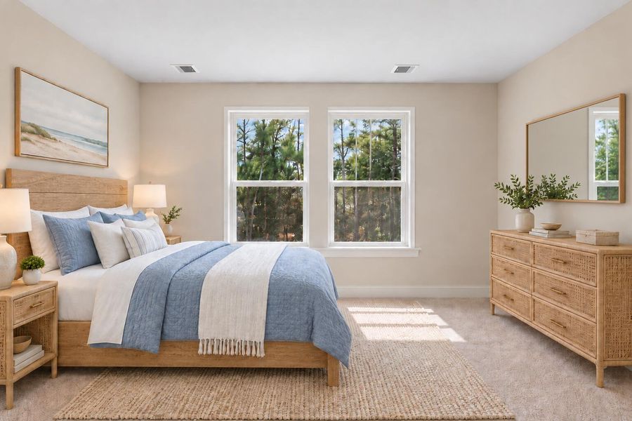 Furnished interior view inside a new home in , Charleston (Image 6).