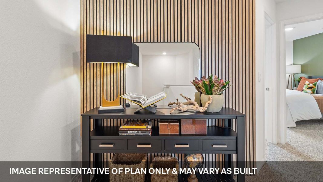 Furnished interior view inside a new home in Avery Centre, Round Rock (Image 23).