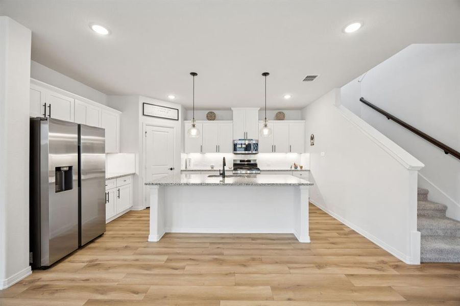 Furnished interior view inside a new home in Mantua Point, Van Alstyne (Image 4).