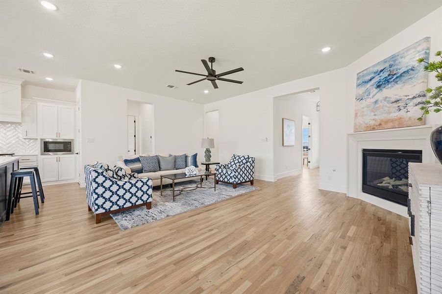 Furnished interior view inside a new home in Rocky Top Ranch, Reno (Image 15).