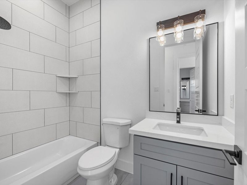 Furnished interior view inside a new home in , Houston (Image 7).