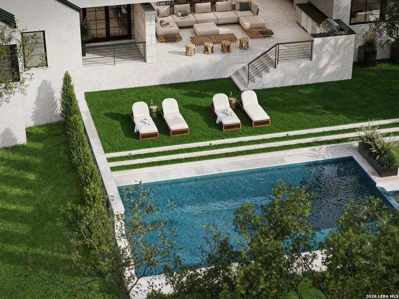 Exterior details and patio area of a home in , San Antonio (Image 3).