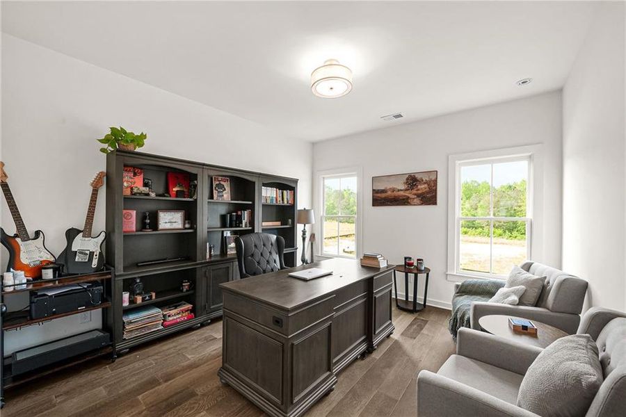 Furnished interior view inside a new home in , Milton (Image 40).