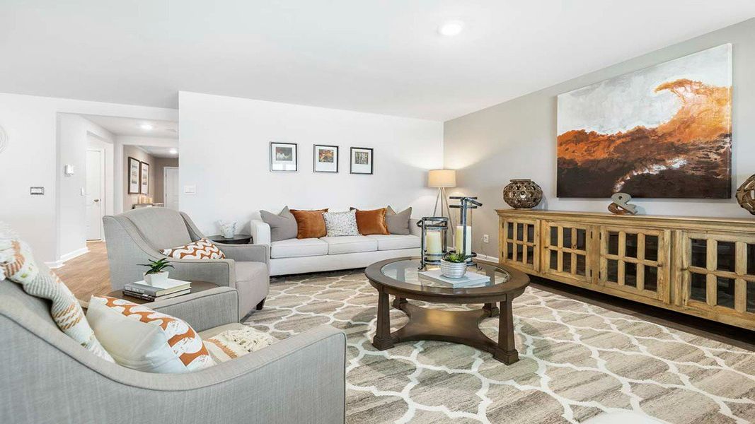 Representative furnished interior of a home built from the Aria by D.R. Horton in Laurel Grove, Guyton (Image 6). Representative furnished interior of a home built from the Aria by D.R. Horton in Laurel Grove, Guyton (Image 6).