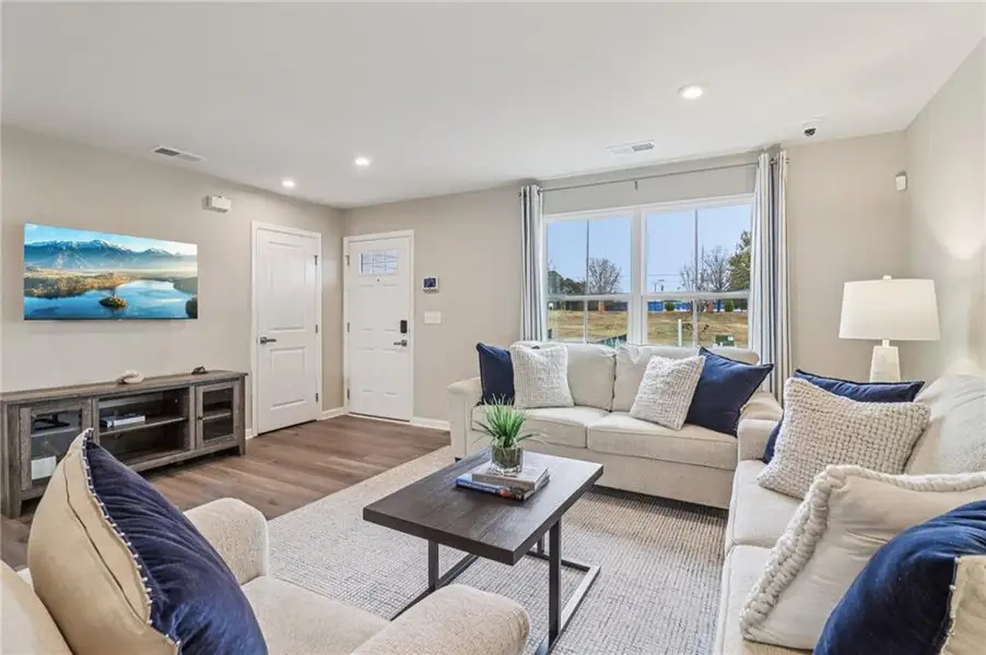 Furnished interior view inside a new home in , Stone Mountain (Image 7).