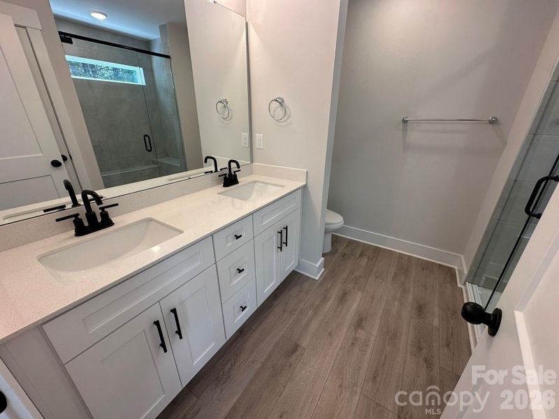 Furnished interior view inside a new home in Blythe Mill Townhomes, Waxhaw (Image 4).