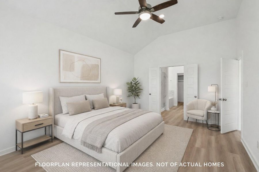 Furnished interior view inside a new home in Magnolia Ridge, Magnolia (Image 12). Furnished interior view inside a new home in Magnolia Ridge, Magnolia (Image 12).