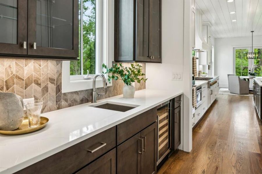 Furnished interior view inside a new home in , Atlanta (Image 36).
