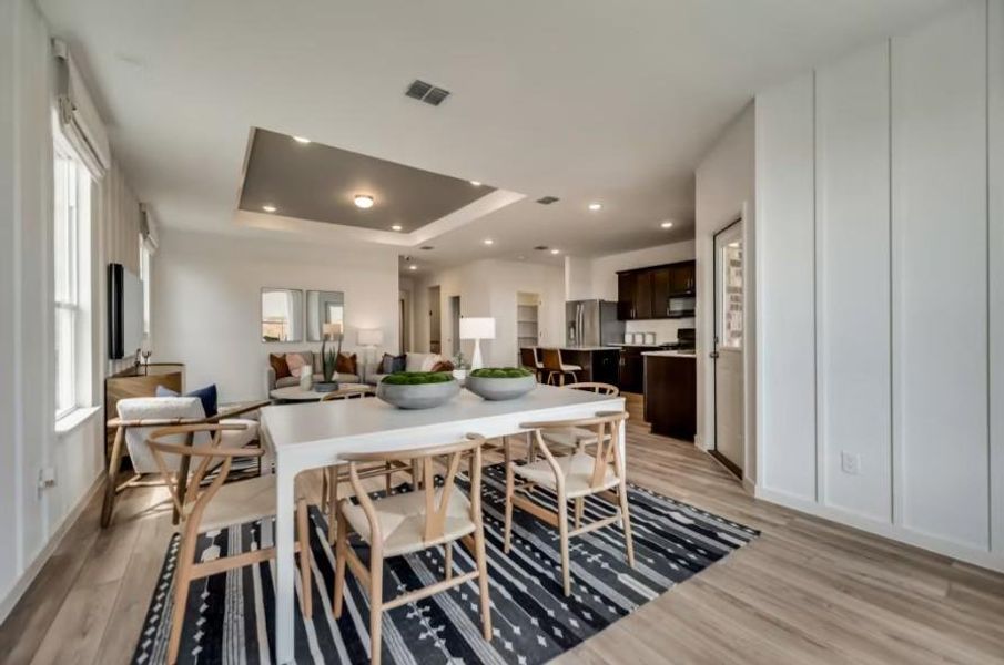 Photo of Centex model home with same floor plan, not of actual home listed. Photo of Centex model home with same floor plan, not of actual home listed.