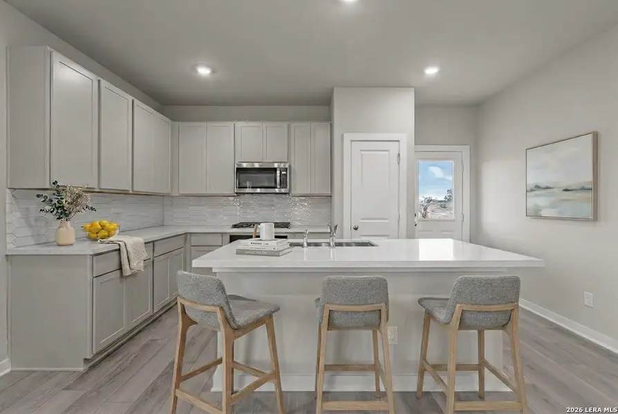 Furnished interior view inside a new home in Garden Grove, San Antonio (Image 10).