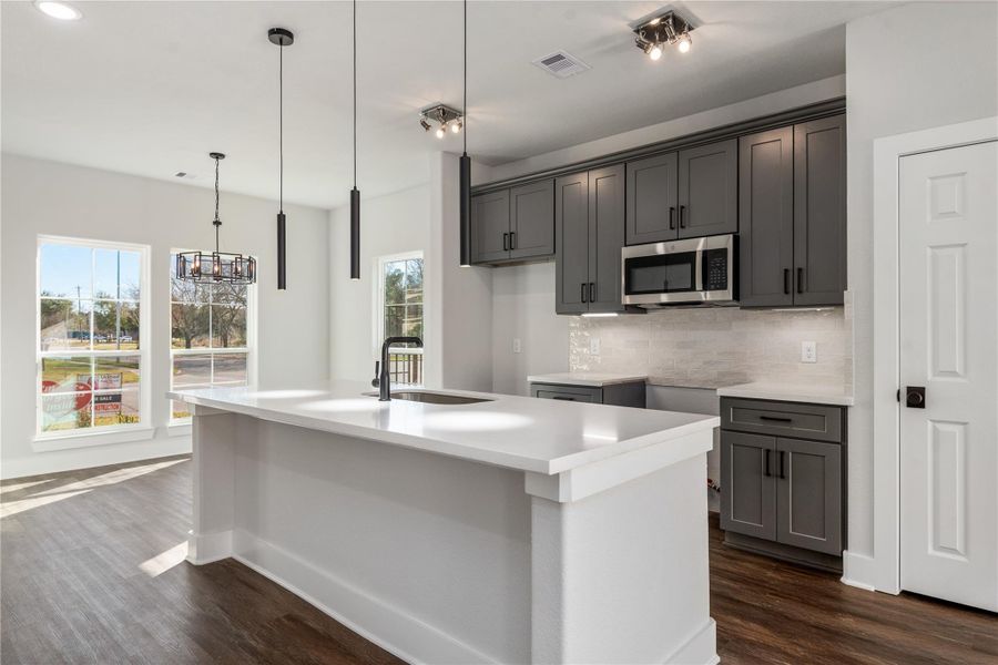 Furnished interior view inside a new home in , Houston (Image 28).