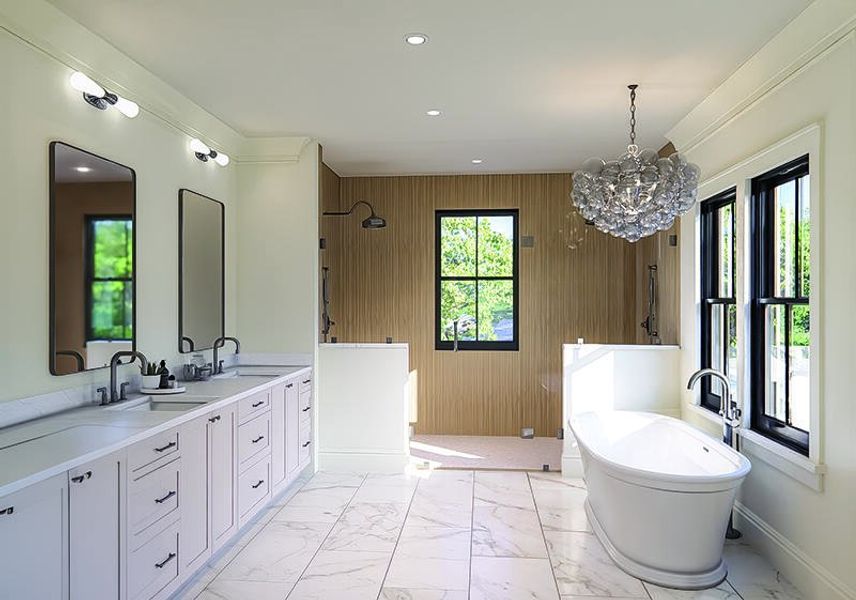 Furnished interior view inside a new home in , Mount Pleasant (Image 6).