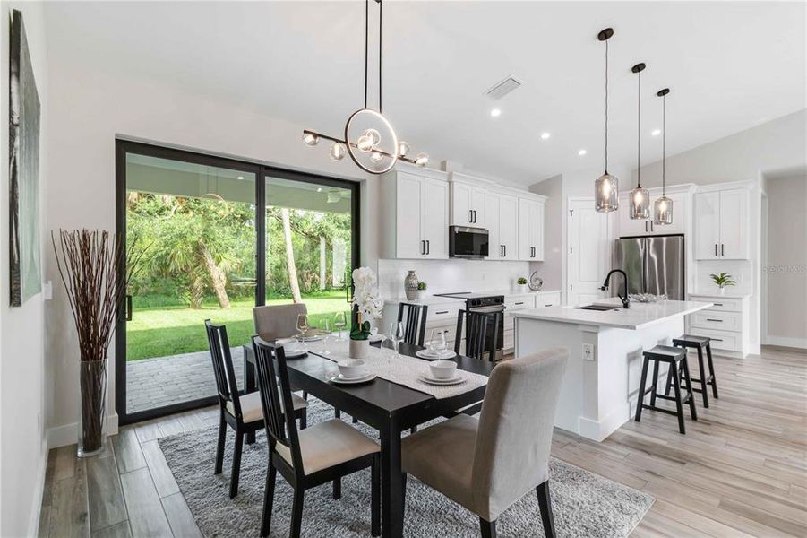 Furnished interior view inside a new home in , North Port (Image 15).