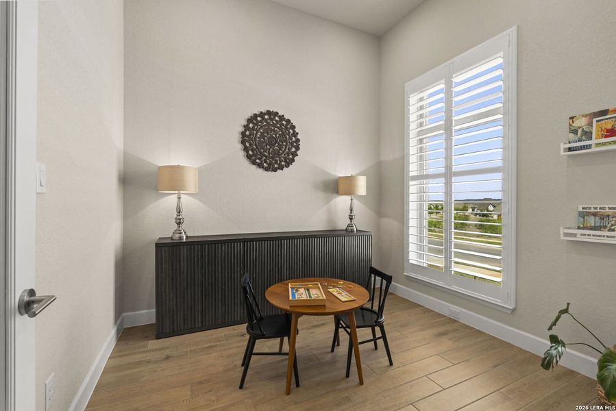 Furnished interior view inside a new home in Veramendi, New Braunfels (Image 13).