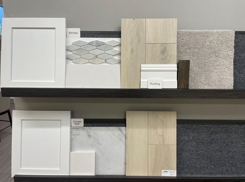 Sample of building materials used in homes in Anna Town Square, Anna (Image 21).