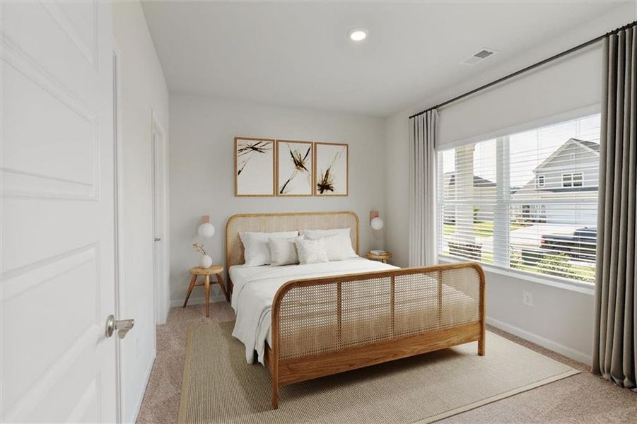 Furnished interior view inside a new home in , Calhoun (Image 24).