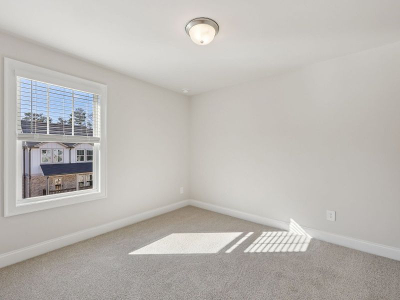 Spacious, unfurnished interior of a new home in Hemingway - Highland Series, Cumming (Image 19). Spacious, unfurnished interior of a new home in Hemingway - Highland Series, Cumming (Image 19).