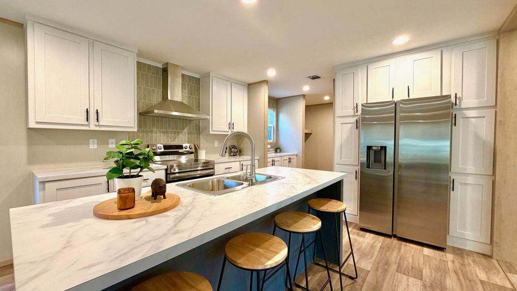 Furnished interior view inside a new home in , Bonneau (Image 15).