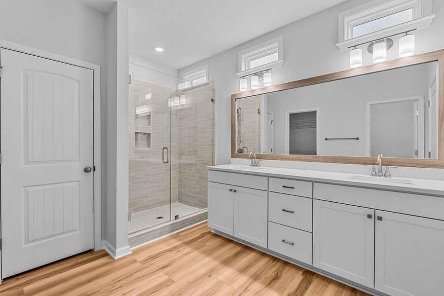 Furnished interior view inside a new home in Hanes Lake, Winston-Salem (Image 12).