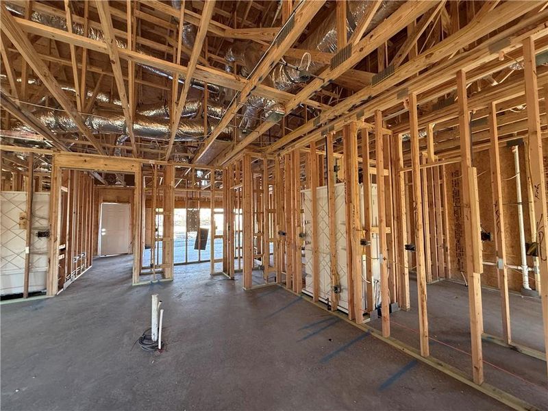 In-progress construction of a new home in Maple Village, Adairsville, GA (Image 23).