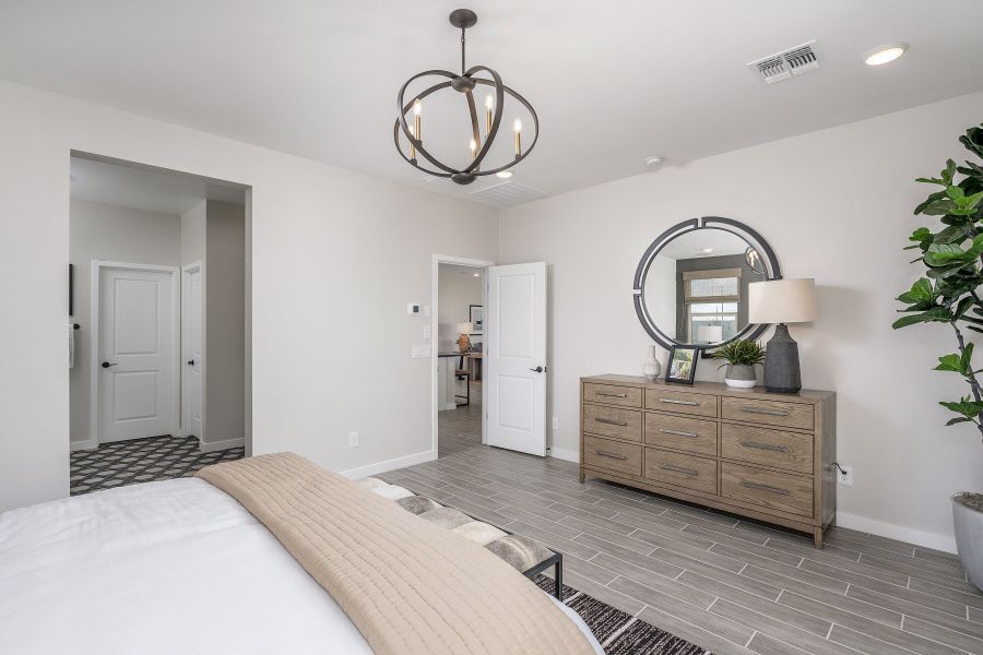 Primary Bedroom | Pastora | Bentridge - Peak Series | Buckeye, AZ | Landsea Homes