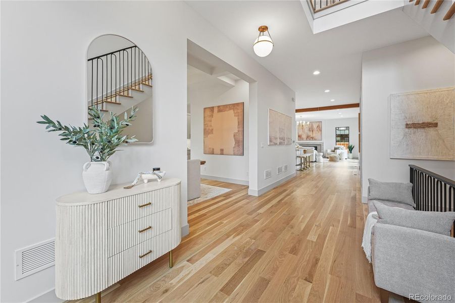 Furnished interior view inside a new home in , Denver (Image 14). Furnished interior view inside a new home in , Denver (Image 14).