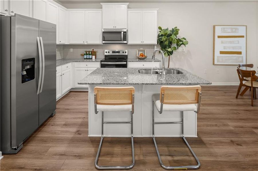 Furnished interior view inside a new home in The Collection at Walden Park, Jonesboro (Image 15).