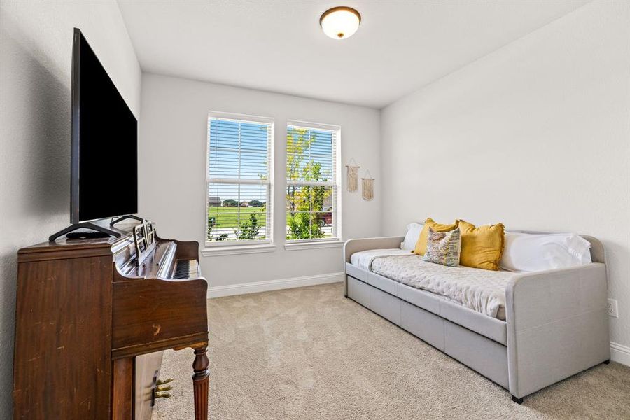 Furnished interior view inside a new home in Lovers Landing, Forney (Image 16). Furnished interior view inside a new home in Lovers Landing, Forney (Image 16).