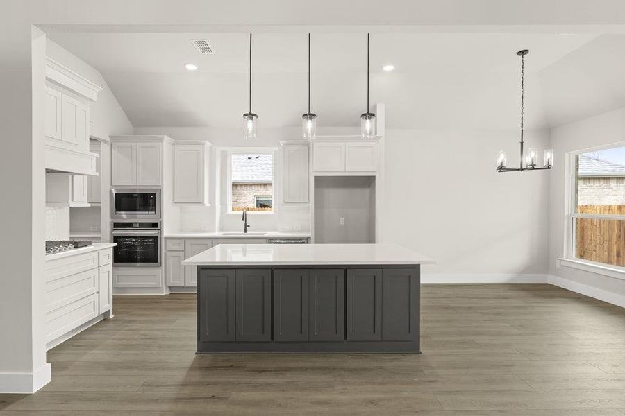 Furnished interior view inside a new home in Valencia on The Lake, Little Elm (Image 4). Furnished interior view inside a new home in Valencia on The Lake, Little Elm (Image 4).