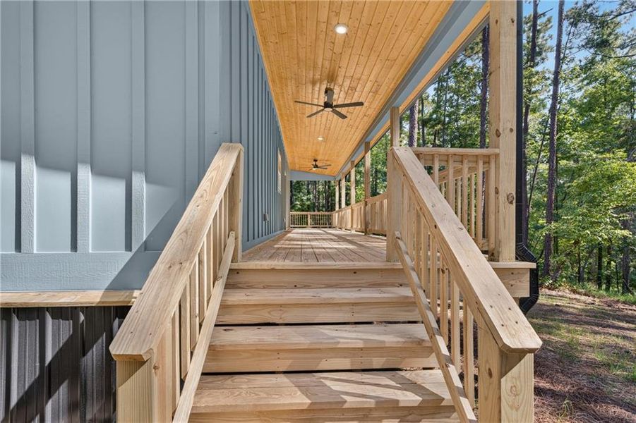 Exterior details and patio area of a home in , Sparta (Image 17).